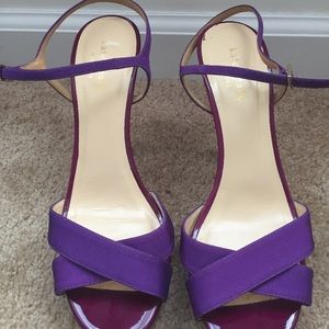 Kate spade purple sandles